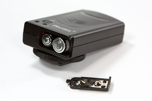 Plato receiver and transmitter take 2 AAA batteries each