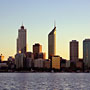 dawn over Perth