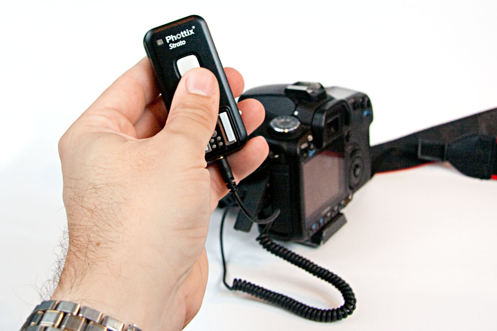using Strato receiver as a wired shutter release