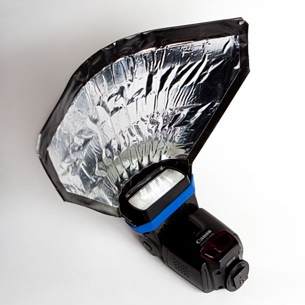 reflector on Canon 430EX flash