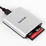16GB SanDisk Extreme III CF card in the SanDisk reader