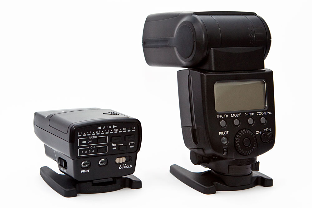 Canon ST-E2 Wireless Flash Transmitter and Canon 580EX II Flash