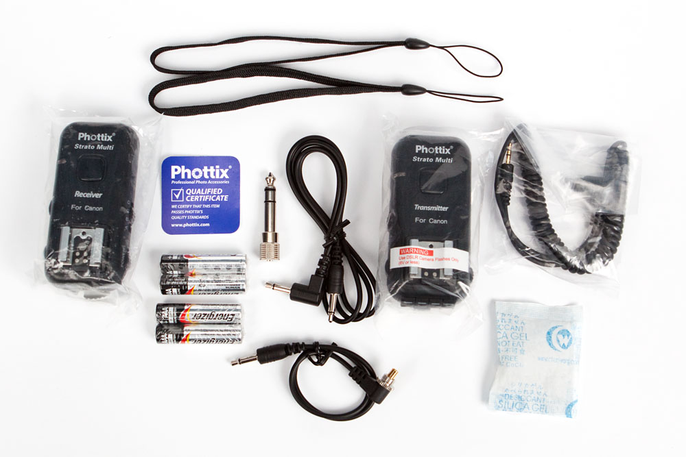 Phottix Strato II Multi - transmitter and receiver kit for Canon