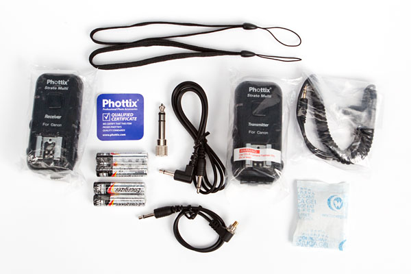 Phottix Strato II Multi - transmitter and receiver kit for Canon