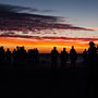 Bathers Beach sunset silhouettes